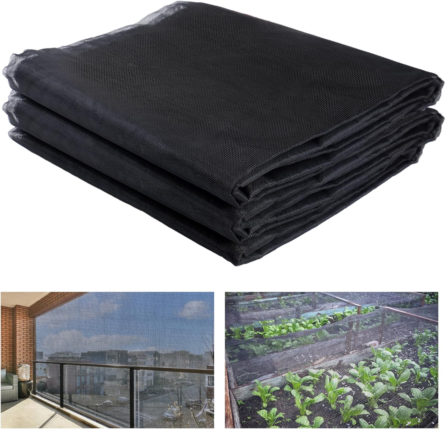Mosquitera de Protección de Verano – Malla Transpirable Anti-Insectos para Patios, Balcones, Jardines y Espacios Exteriores 🦟☀️