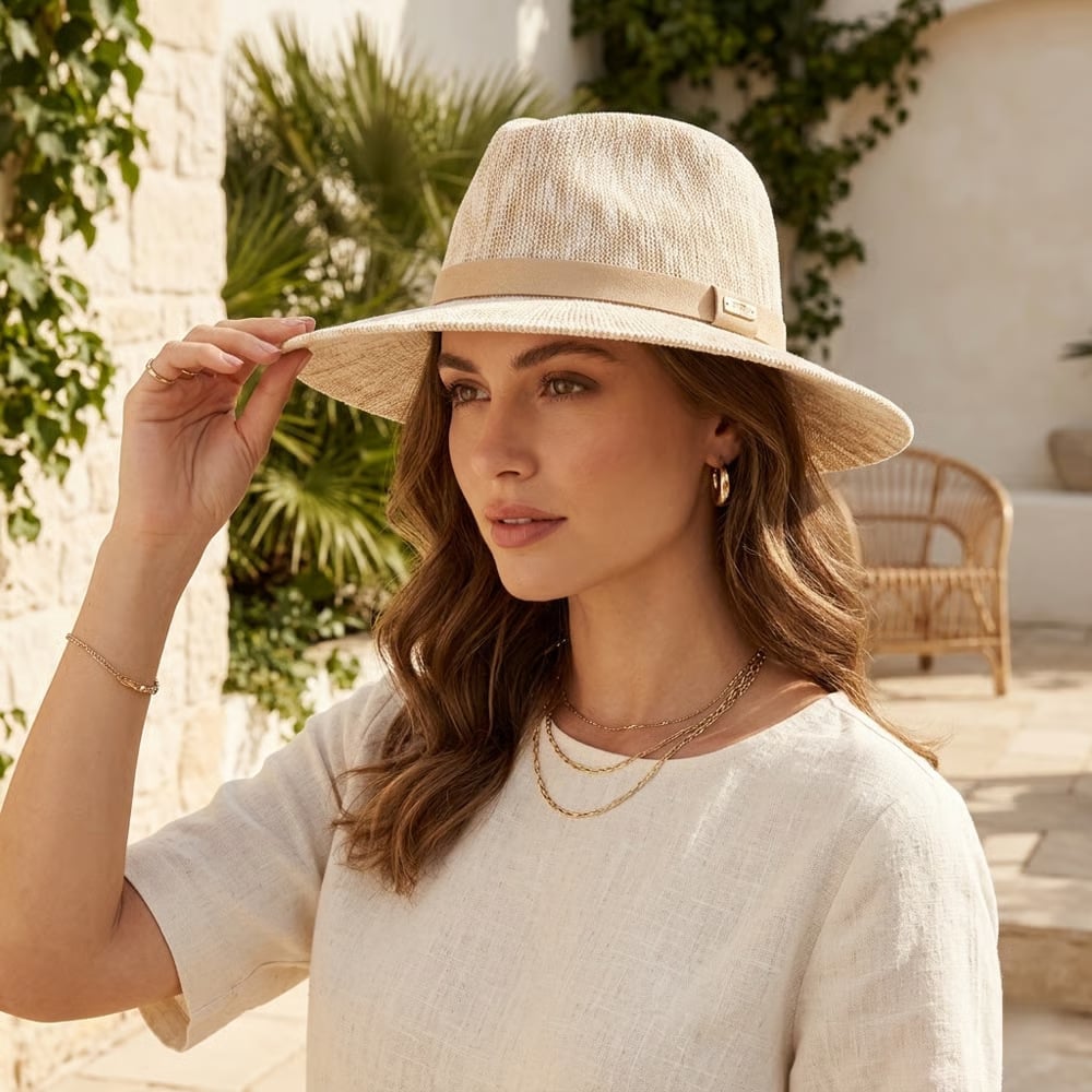 🔥2026 Spring Special Offer 50% OFF👒 Women’s Packable Fedora Hat – Perfect Travel & Beach Sun Hat (Lightweight, Foldable & Chic)