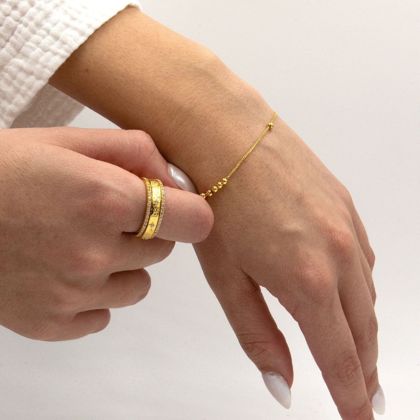Allegra Worry Ring - 18K Gold Vermeil