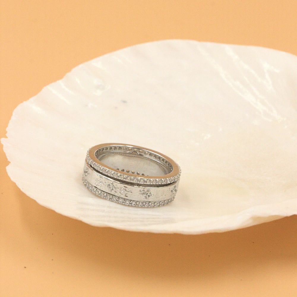 Allegra Worry Ring - 925 Sterling Silver