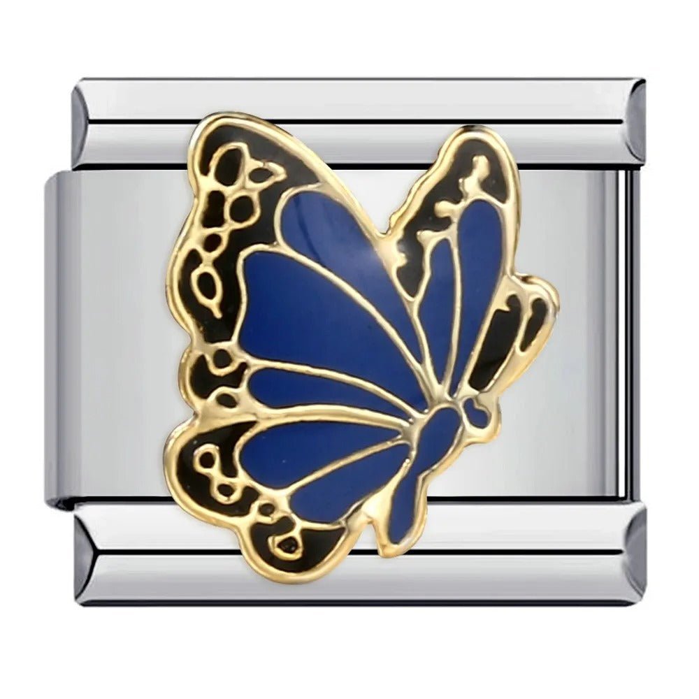 Blue Butterfly Charm