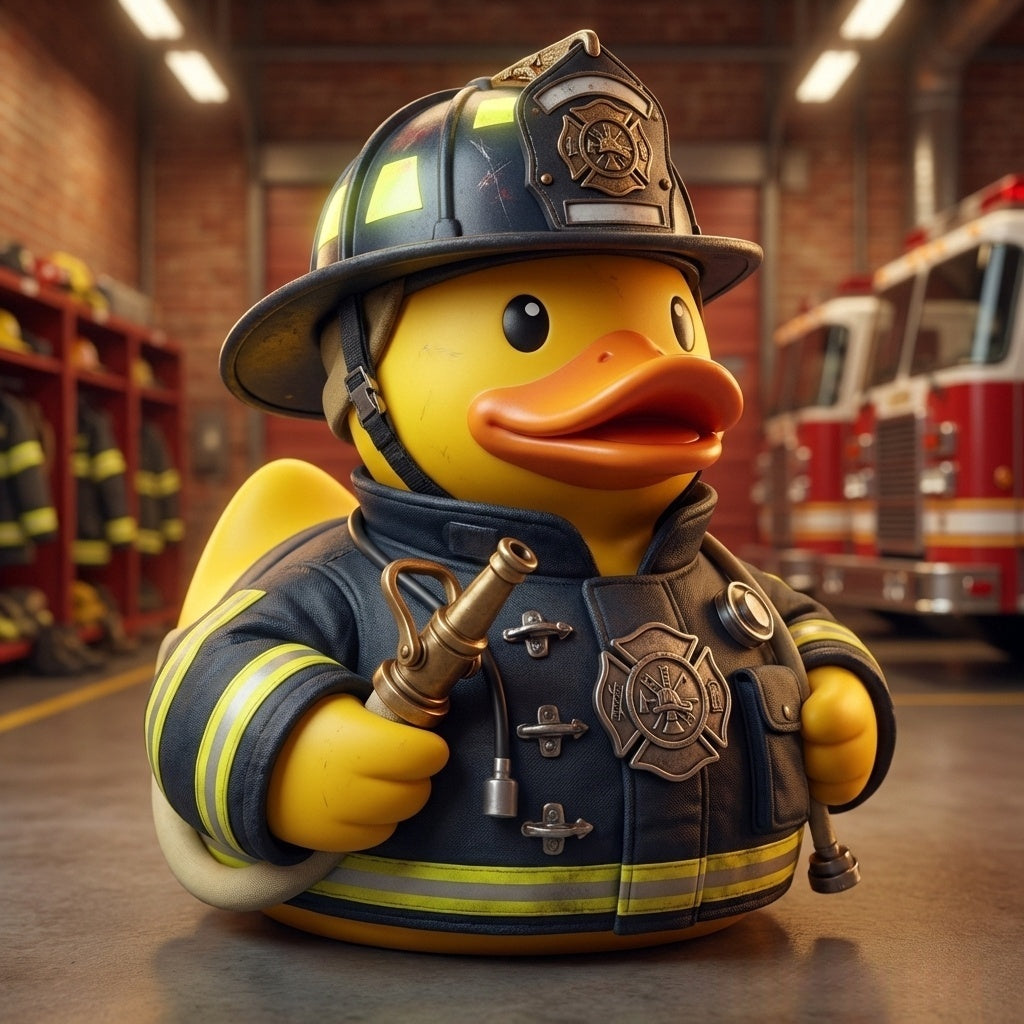 🔥Last Day 49% OFF 🚒🦆 Firefighter Hero Duck