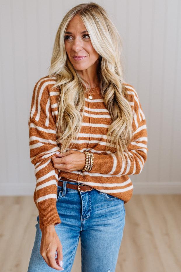 Danni Double Striped Sweater