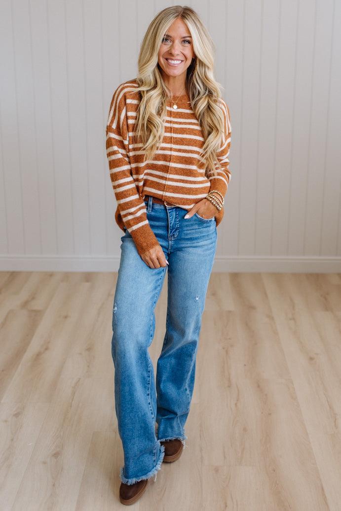 Danni Double Striped Sweater