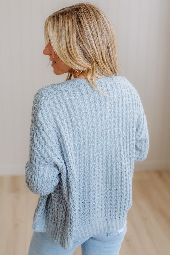 Eliza Waffle Cardigan