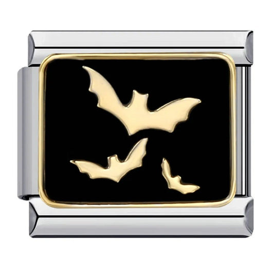 Flying Bats Charm