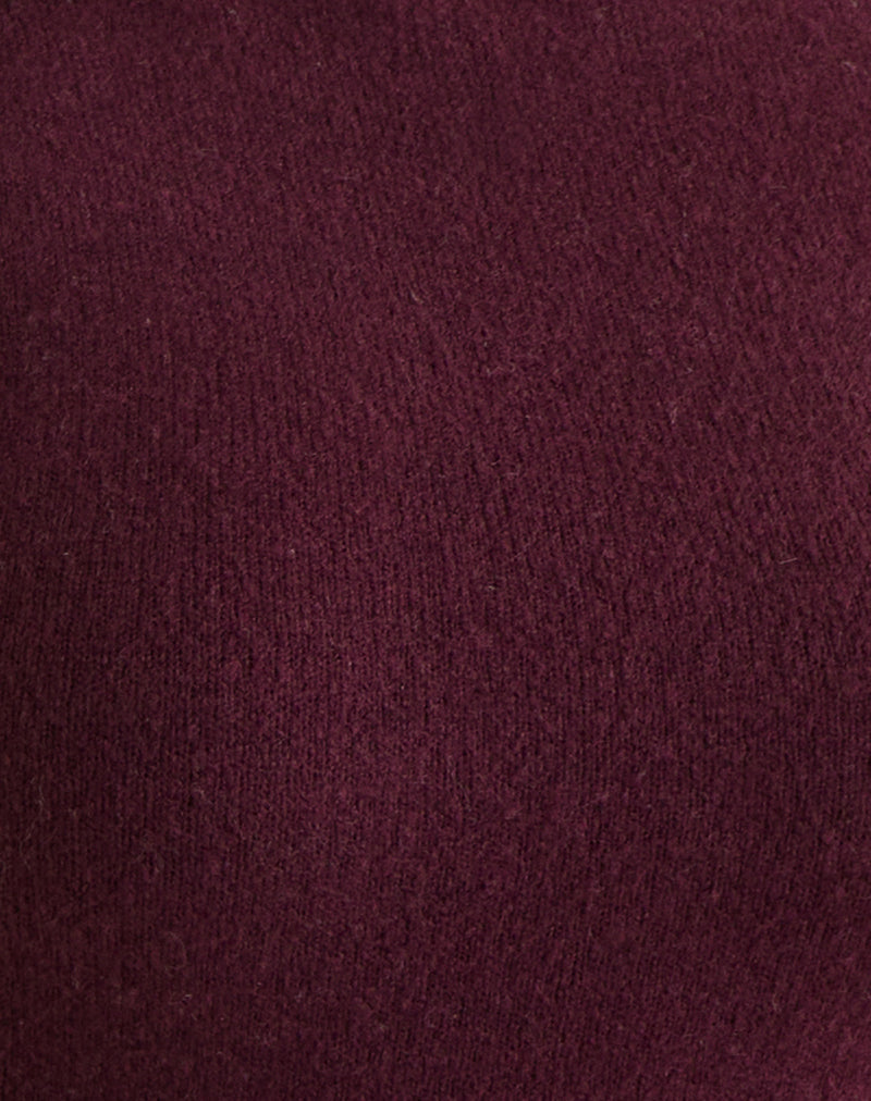 Hanuva Top in Knit Berry