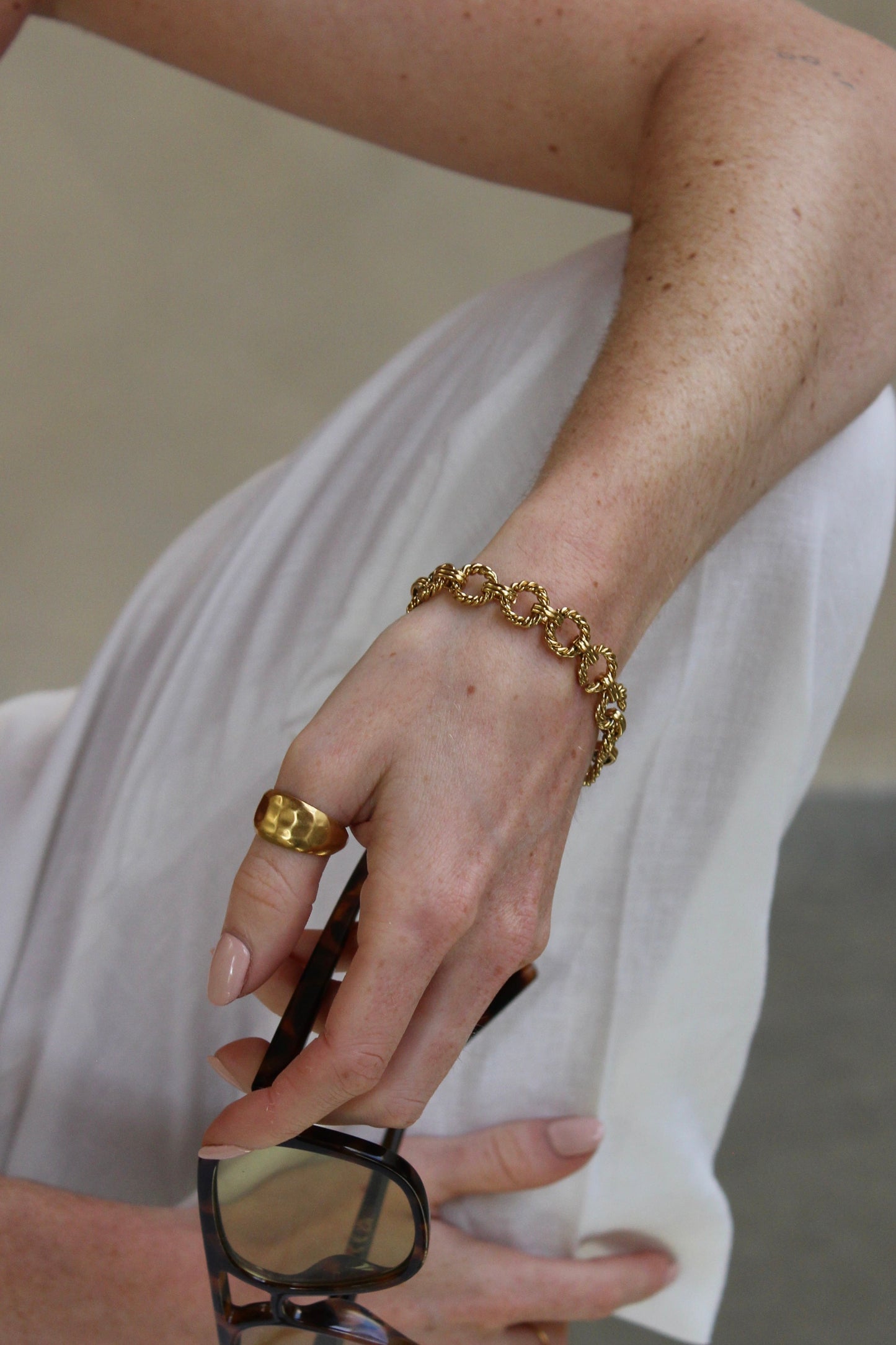 Sarita - Ring - Stainless Steel - Adjustable