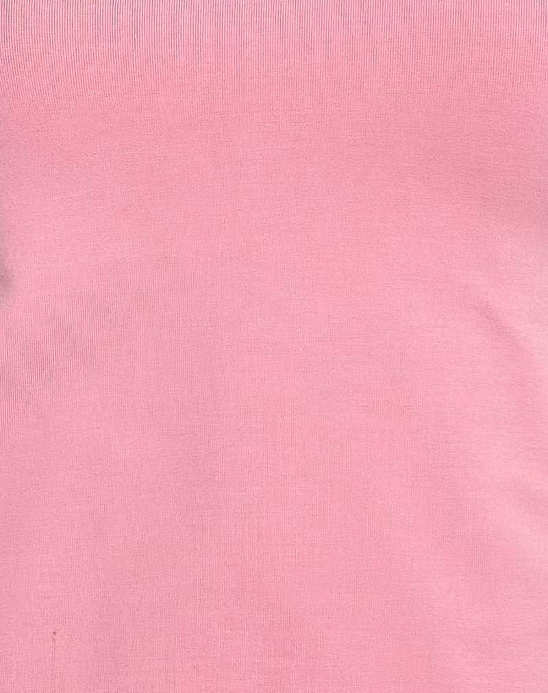 Klazari Top in Rayon Jersey Ballet Pink