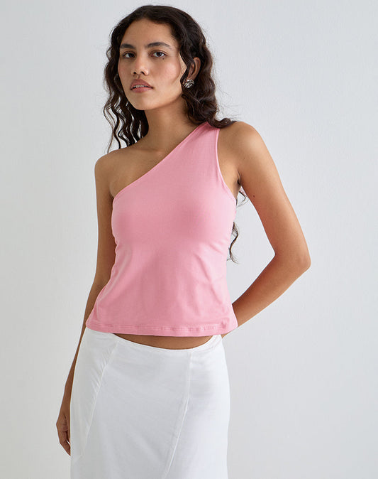 Klazari Top in Rayon Jersey Ballet Pink