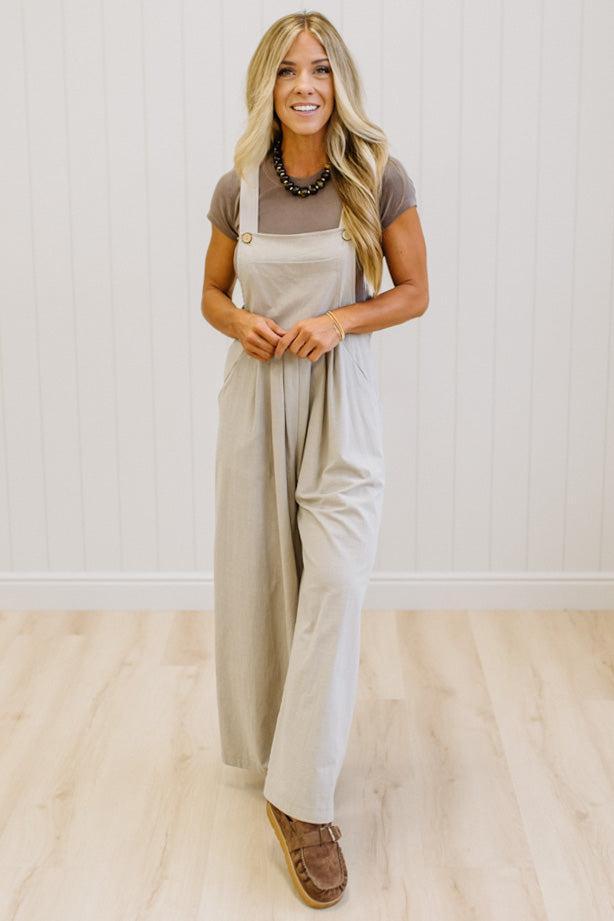 Keller Pintuck Overalls