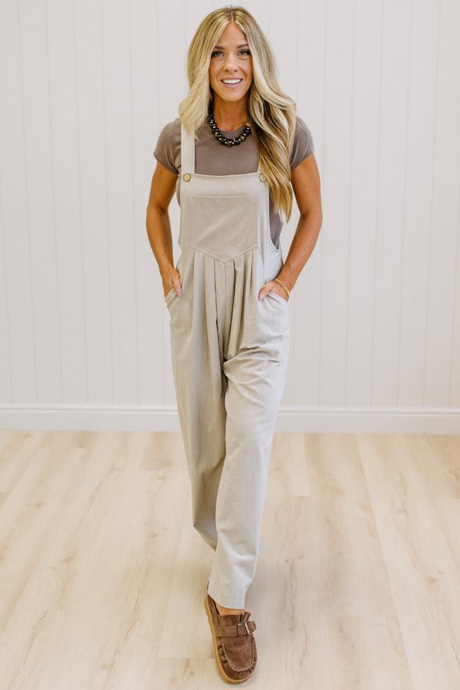 Keller Pintuck Overalls
