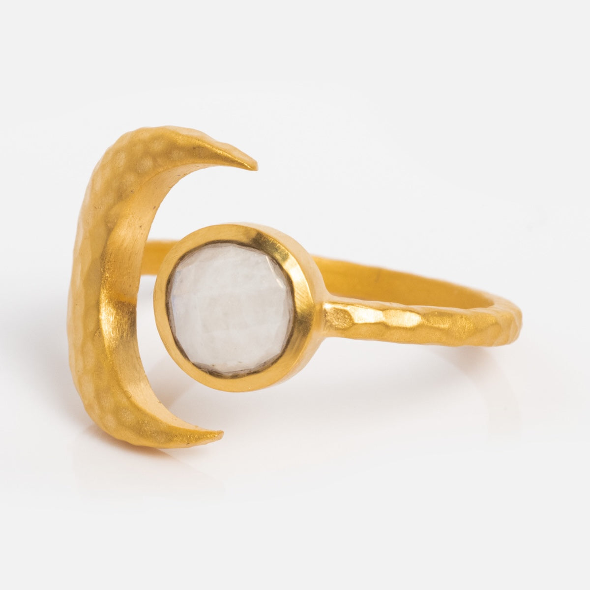 Moon Open Ring