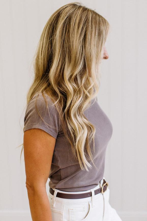 Maddox Ribbed Baby Tee