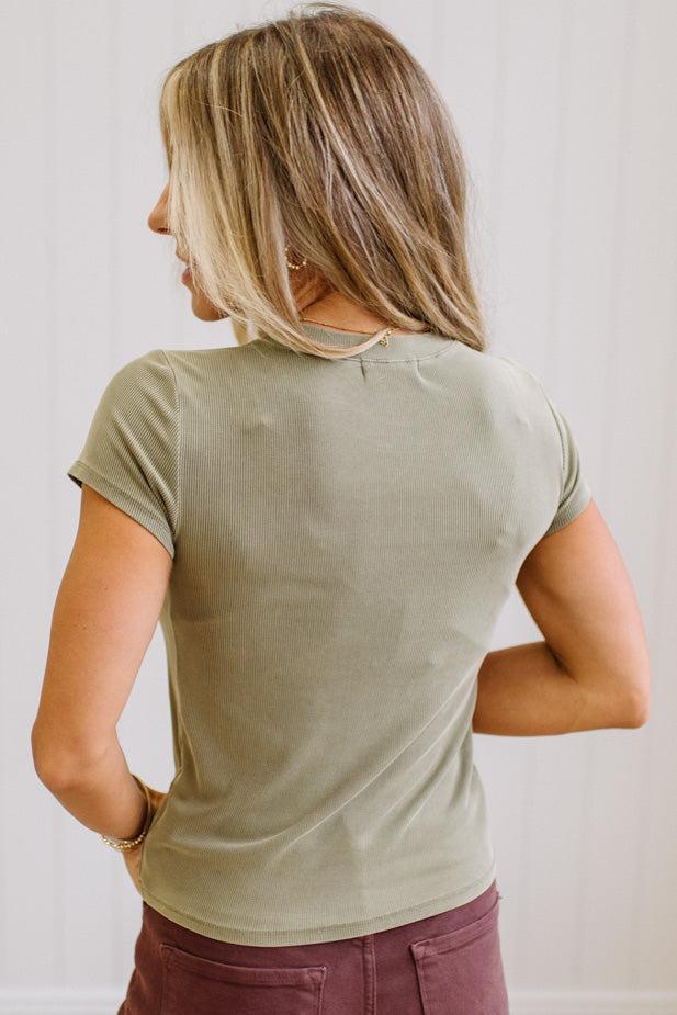 Maddox Ribbed Baby Tee