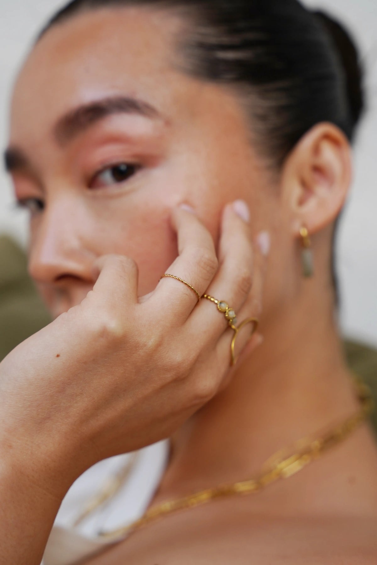 Basic Twist - Ring - Stainless Steel - Adjustable