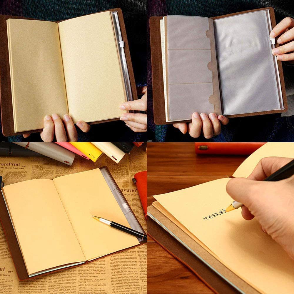 ❤️Best Gift🎁-Leather Writing Journal With Inspirational Quotes📒