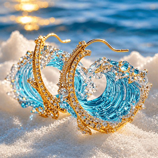 Ocean's Oath Vintage Earrings