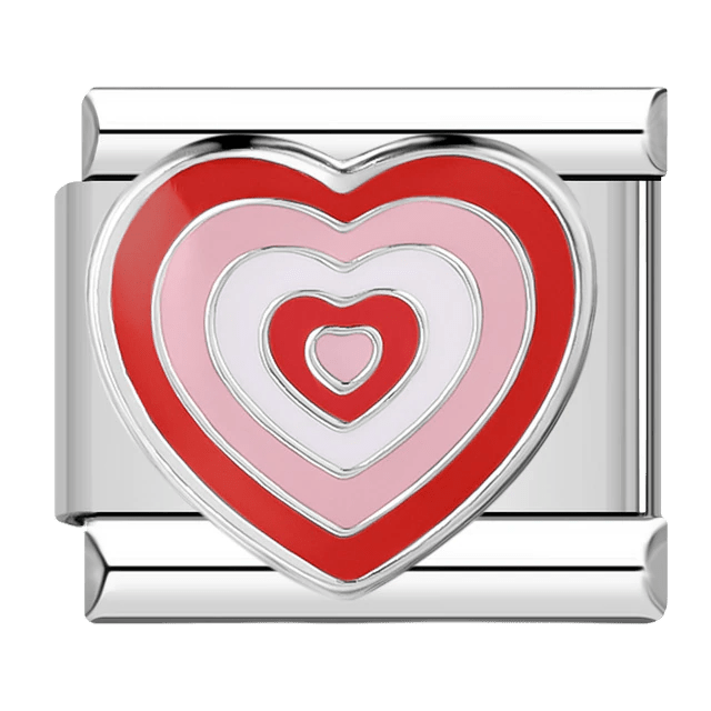 Pink Hearts Charm