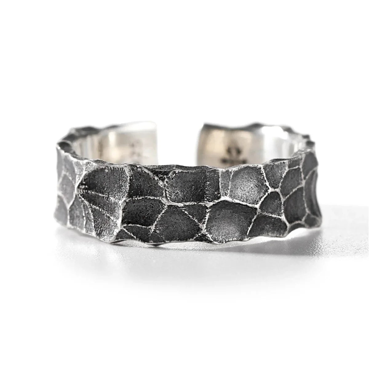 Fashion Silver Minimalist Gothic Ring