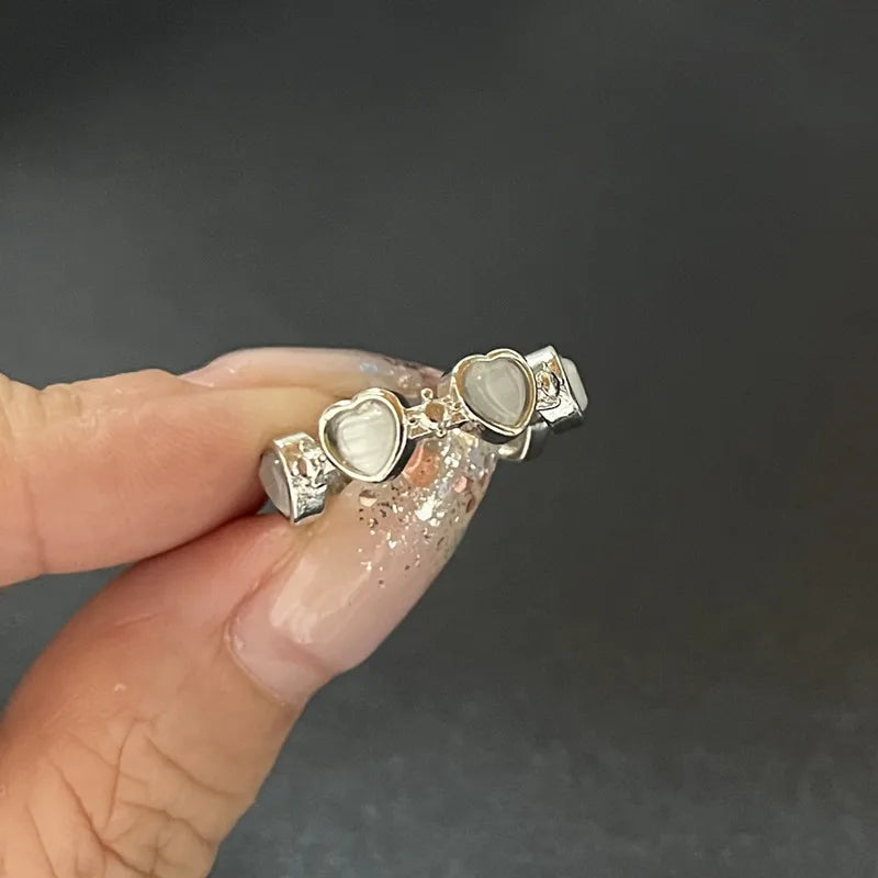 Kpop Goth Geometric Gothic Star Ring