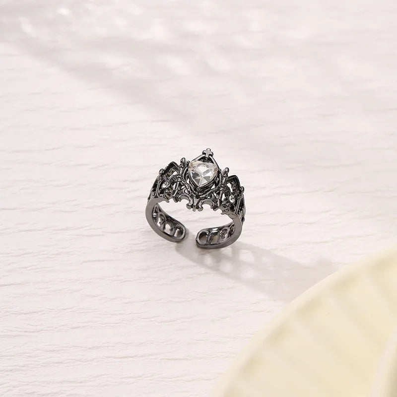 Gothic Irregular Gemstone Ring