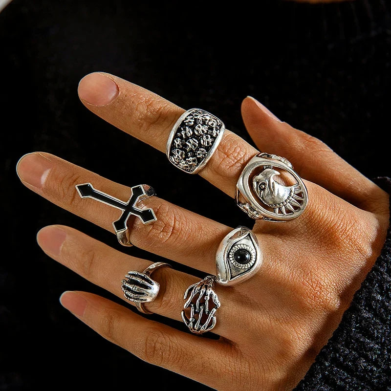 Fun Skull Gothic Ring