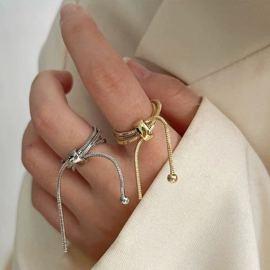 Snake Bone Gothic Ring