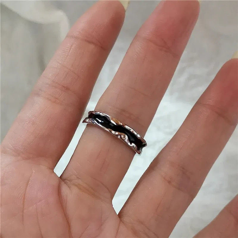Gothic Cross Heart Luxury Ring
