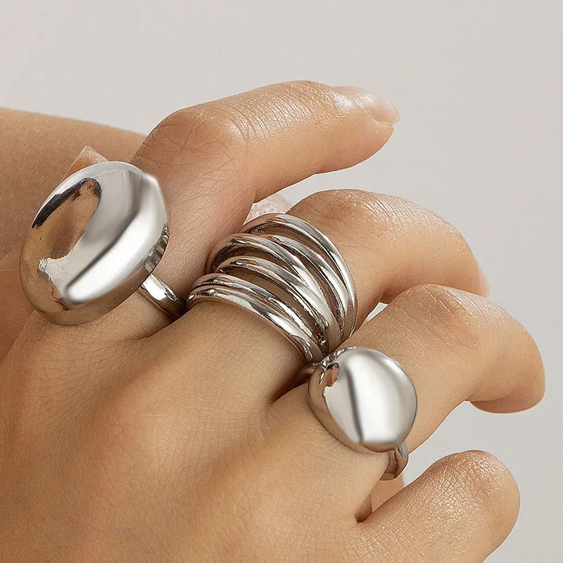 European Baroque Pearl Gothic Ring