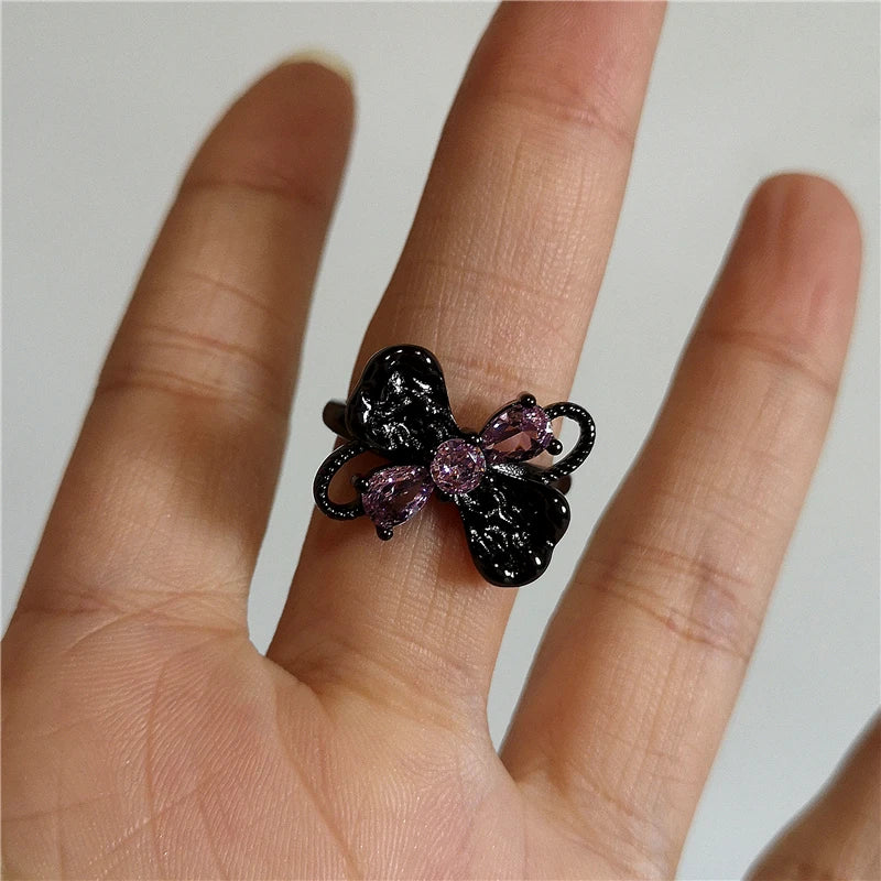 Vintage Dragon Bat Gothic Ring