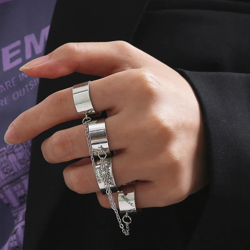 Gothic Heart Dice Spades Ace Ring