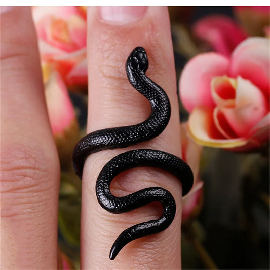 Anime Punk Gothic Snake Ring