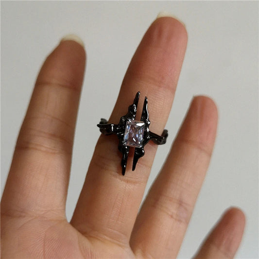 Vintage Dragon Bat Gothic Ring
