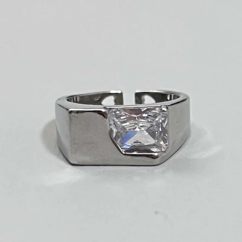 Irregular Cross Star Gothic Ring