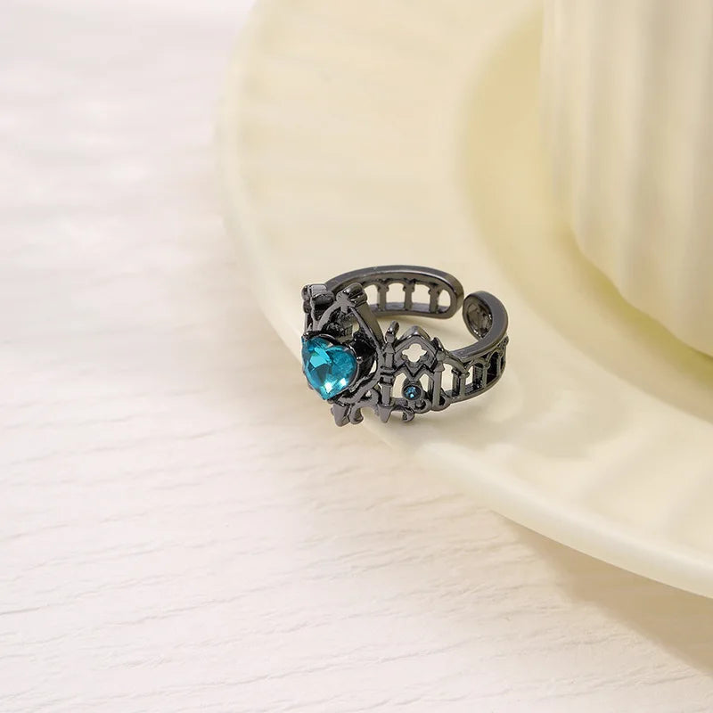 Gothic Irregular Gemstone Ring