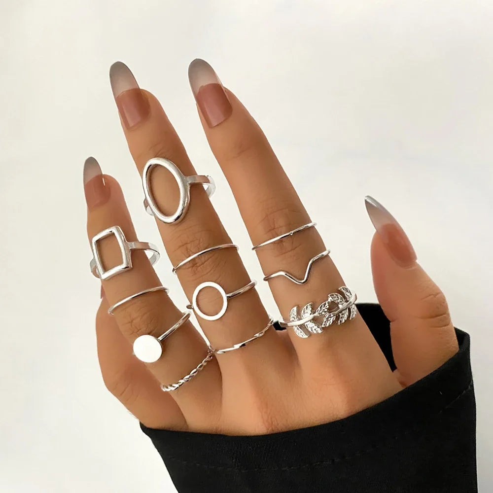 Fashion Simple Gothic Cross Punk Ring