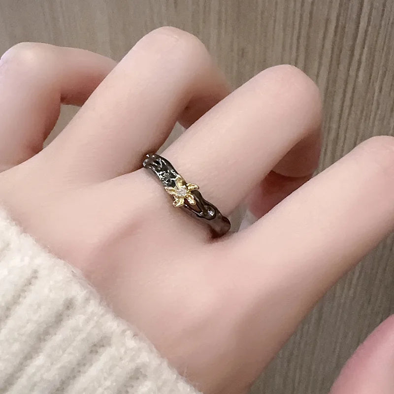 Butterfly Gothic Punk Style Ring