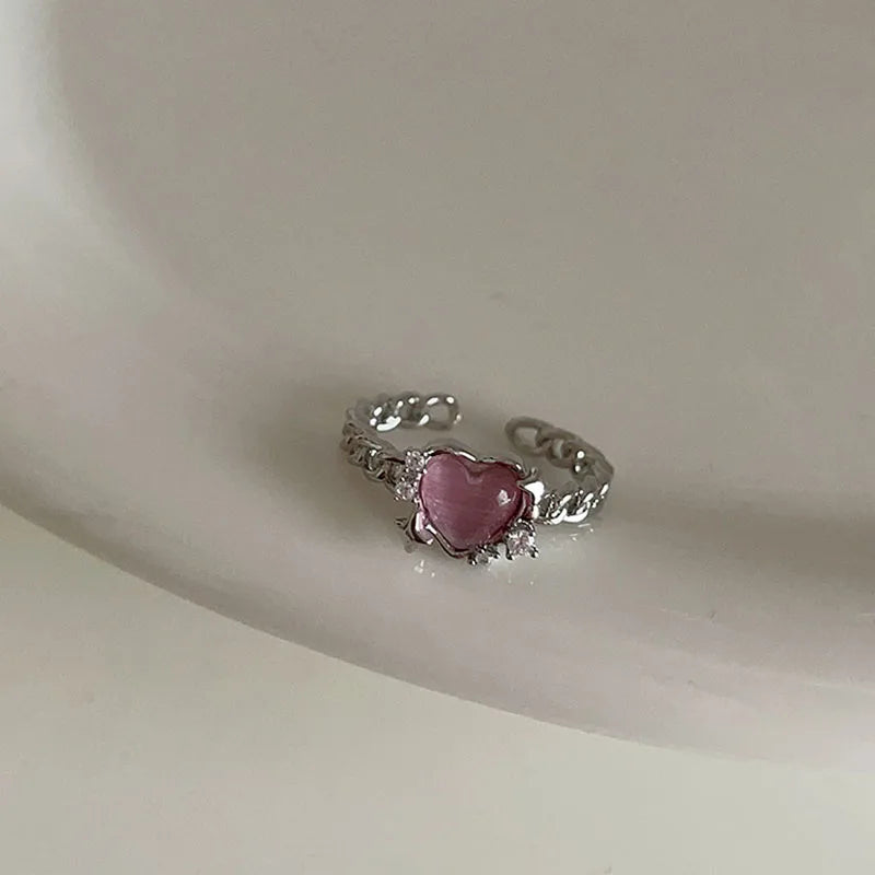 Vintage Gothic Zircon Cross Ring