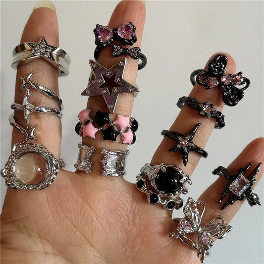 Vintage Dragon Bat Gothic Ring