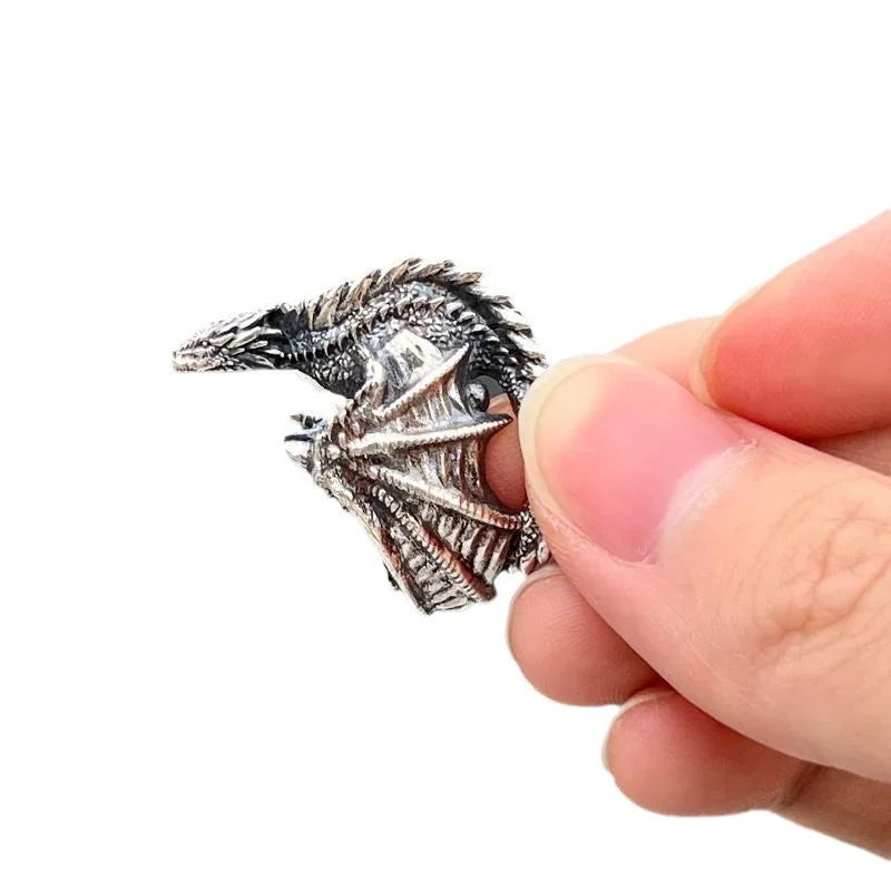 Dragon Pterosaur Wings Gothic Ring