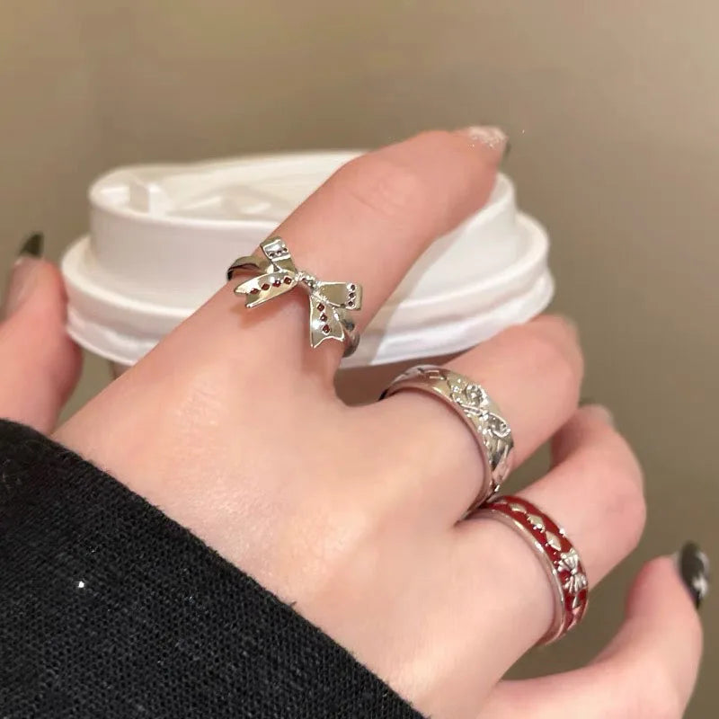 Heart Shaped Gothic Ring