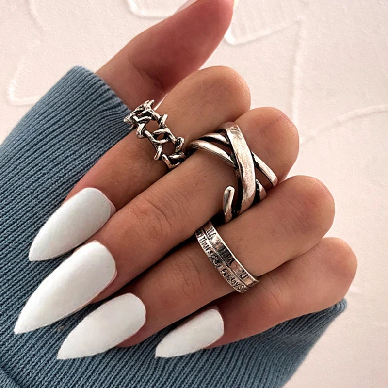 Gothic Heart Dice Spades Ace Ring