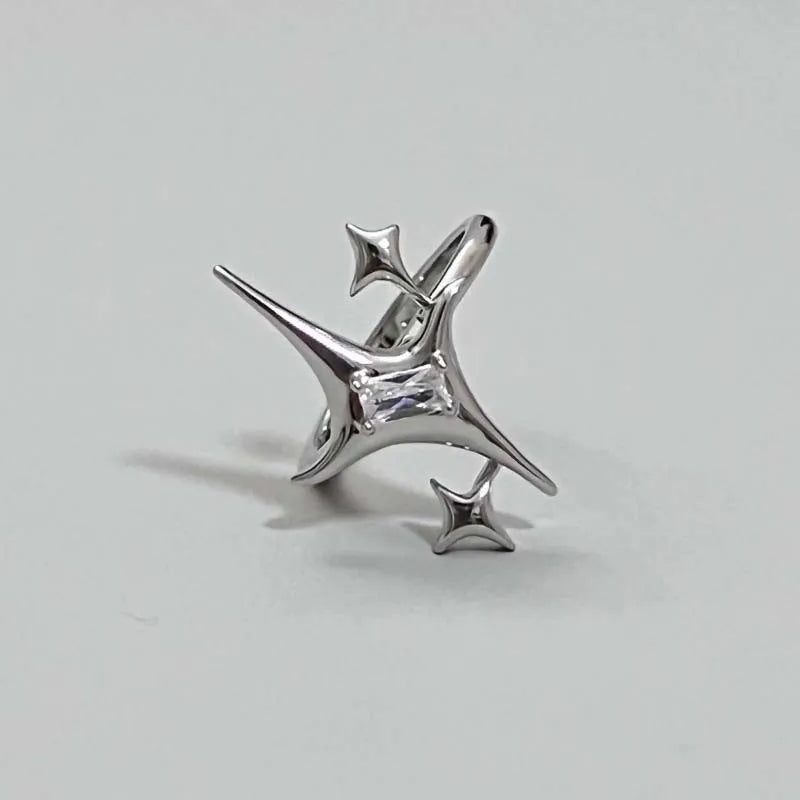 Black Gothic Ruby Ring