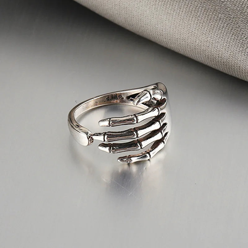 Crystal Cross Punk Gothic Ring