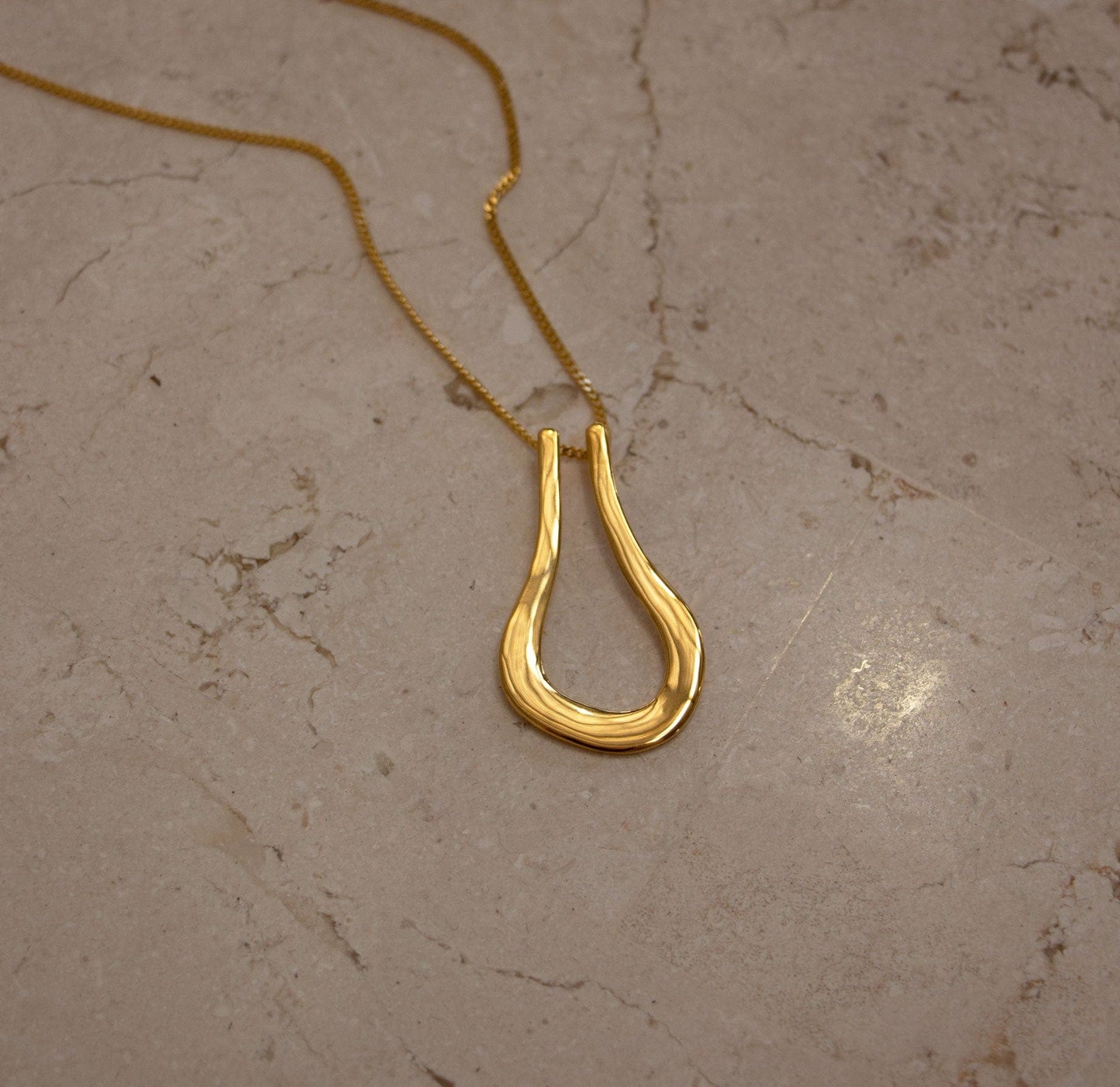925 Sterling Silver Safina Ring Keeper Necklace