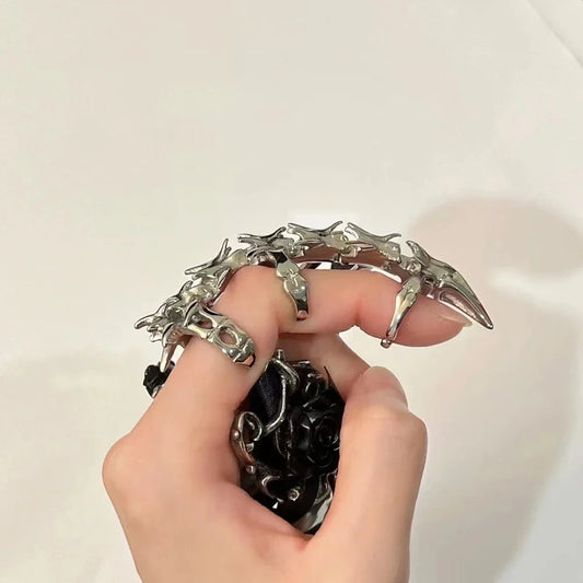Bohemian Snake Gothic Ring