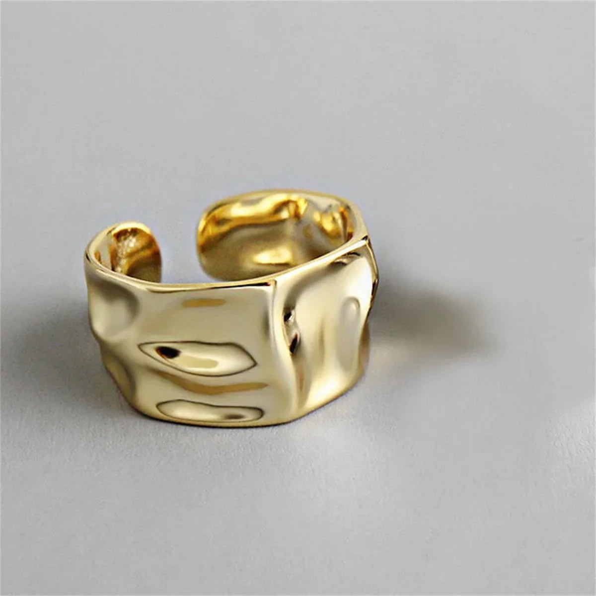 Fashion Silver Minimalist Gothic Ring