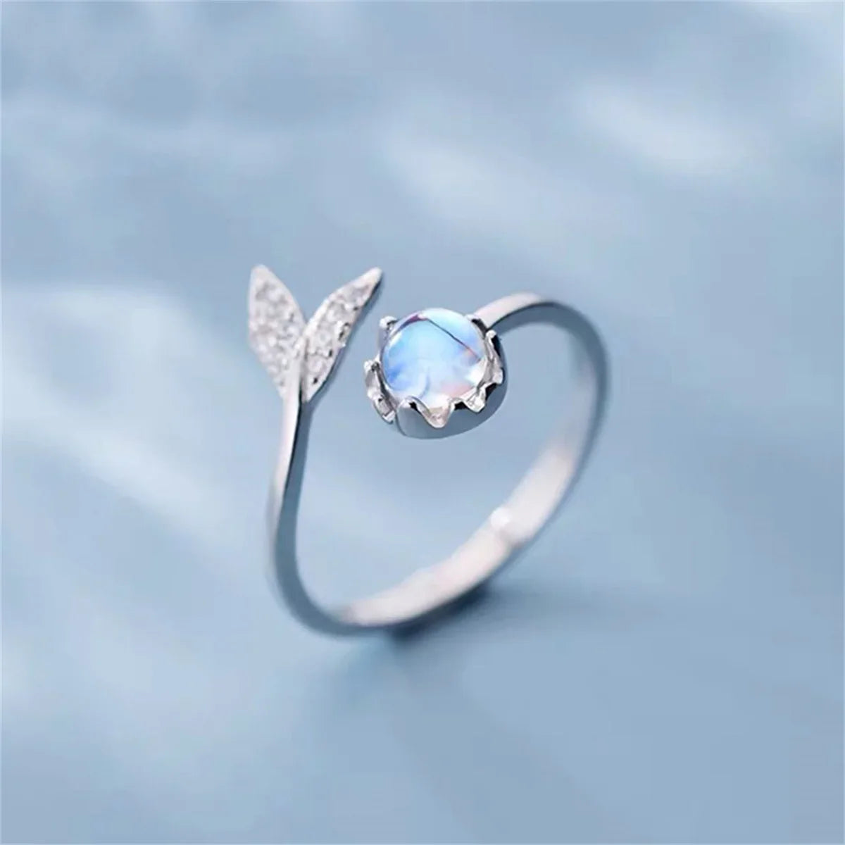 Fashion Silver Minimalist Gothic Ring