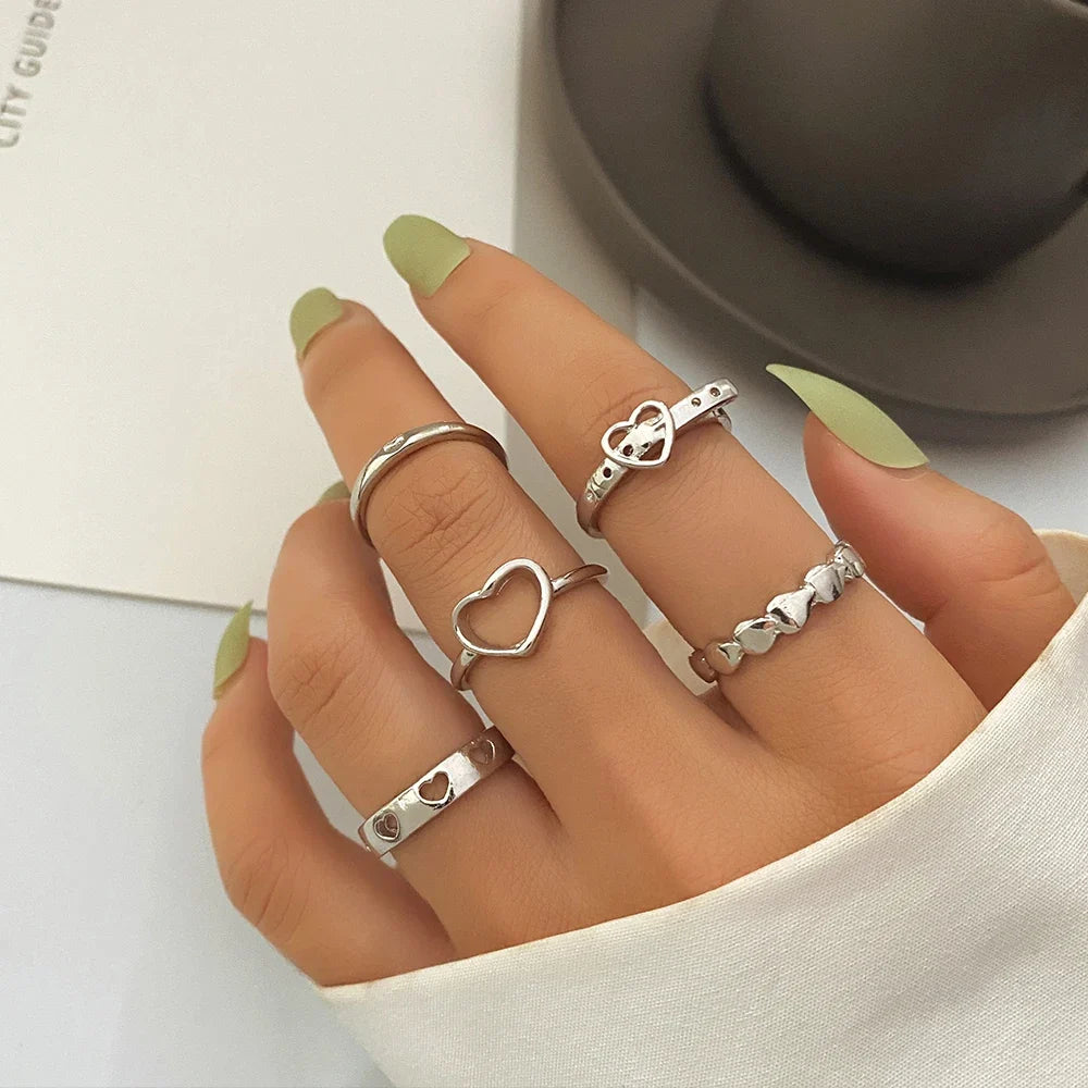 Fashion Simple Gothic Cross Punk Ring